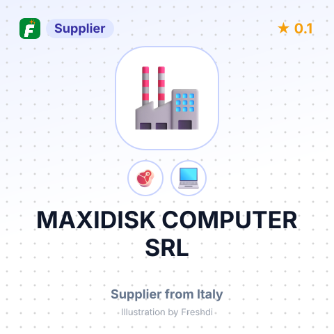 MAXIDISK COMPUTER SRL – summary card, no photo uploaded yet