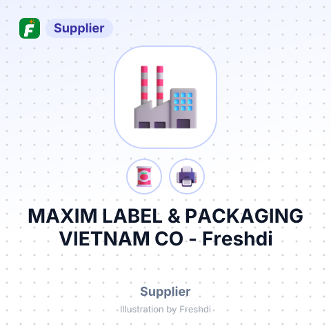 MAXIM LABEL & PACKAGING VIETNAM CO – summary card, no photo uploaded yet