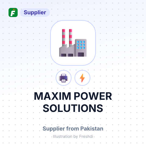 MAXIM POWER SOLUTIONS – summary card, no photo uploaded yet
