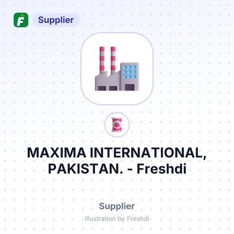 MAXIMA INTERNATIONAL, PAKISTAN. – summary card, no photo uploaded yet