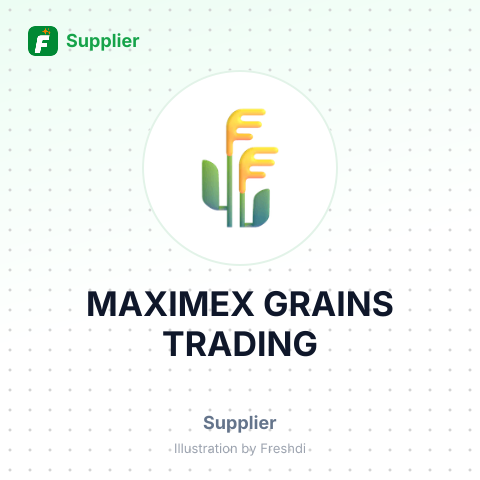 MAXIMEX GRAINS TRADING – summary card, no photo uploaded yet