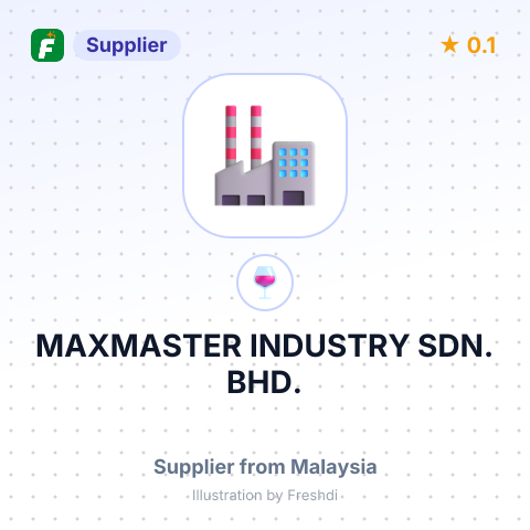 MAXMASTER INDUSTRY SDN. BHD. – summary card, no photo uploaded yet
