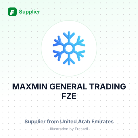 MAXMIN GENERAL TRADING FZE – summary card, no photo uploaded yet