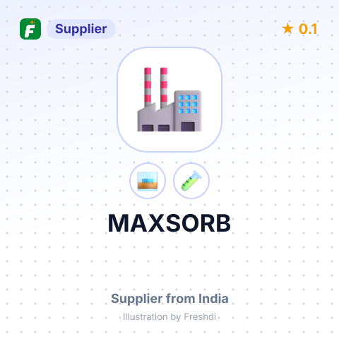 MAXSORB – summary card, no photo uploaded yet