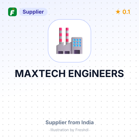 MAXTECH ENGiNEERS – summary card, no photo uploaded yet