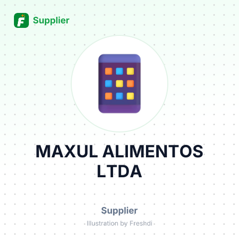 MAXUL ALIMENTOS LTDA – summary card, no photo uploaded yet