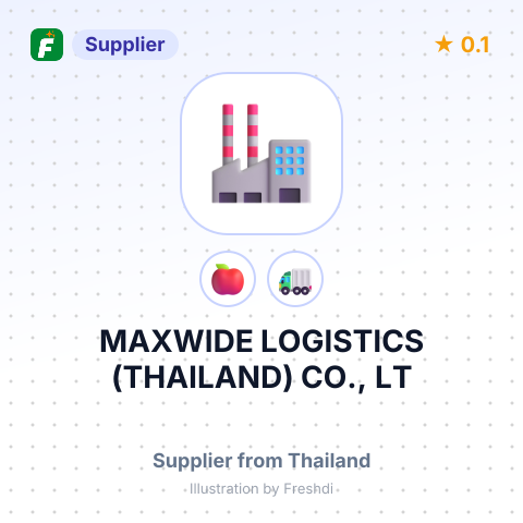 MAXWIDE LOGISTICS (THAILAND) CO., LT – summary card, no photo uploaded yet