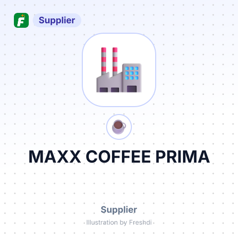 MAXX COFFEE PRIMA – summary card, no photo uploaded yet