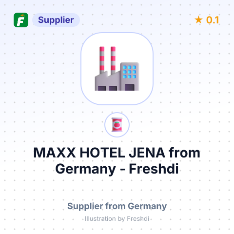 MAXX HOTEL JENA – summary card, no photo uploaded yet