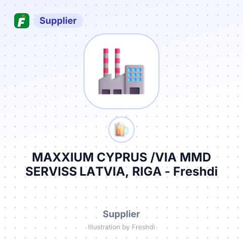 MAXXIUM CYPRUS /VIA MMD SERVISS LATVIA, RIGA – summary card, no photo uploaded yet