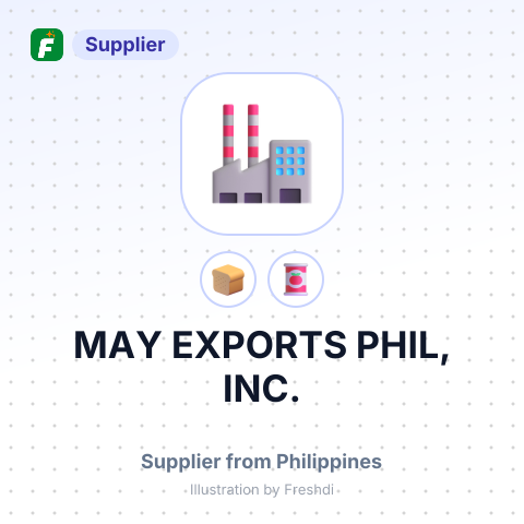MAY EXPORTS PHIL, INC. – summary card, no photo uploaded yet