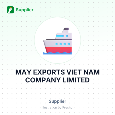 MAY EXPORTS VIET NAM COMPANY LIMITED – summary card, no photo uploaded yet