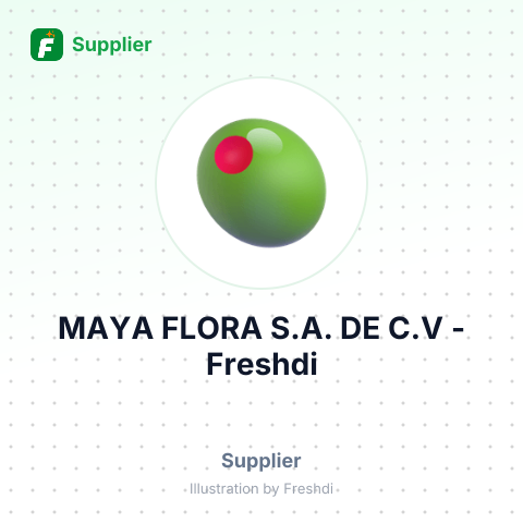 MAYA FLORA S.A. DE C.V – summary card, no photo uploaded yet