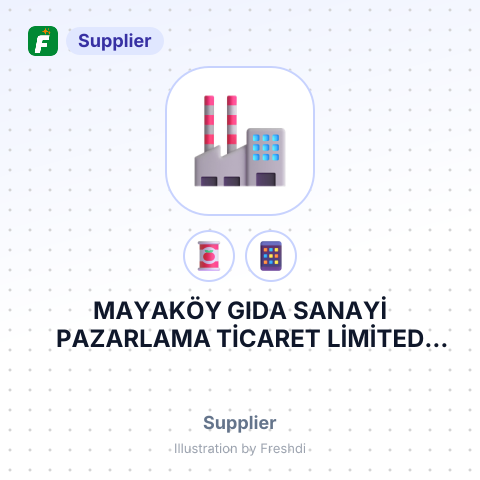 MAYAKÖY GIDA SANAYİ PAZARLAMA TİCARET LİMİTED ŞİRKETİ – summary card, no photo uploaded yet