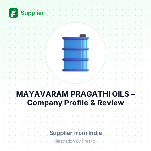 MAYAVARAM PRAGATHI OILS – summary card, no photo uploaded yet