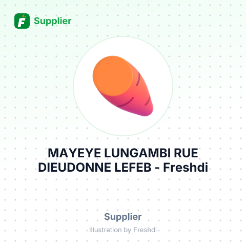 MAYEYE LUNGAMBI RUE DIEUDONNE LEFEB – summary card, no photo uploaded yet