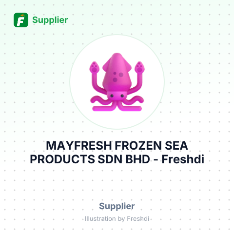 MAYFRESH FROZEN SEA PRODUCTS SDN BHD – summary card, no photo uploaded yet