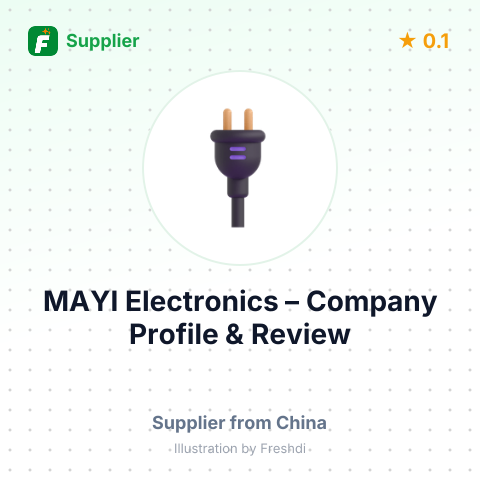MAYI Electronics – summary card, no photo uploaded yet