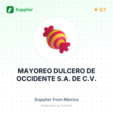 MAYOREO DULCERO DE OCCIDENTE S.A. DE C.V. – summary card, no photo uploaded yet
