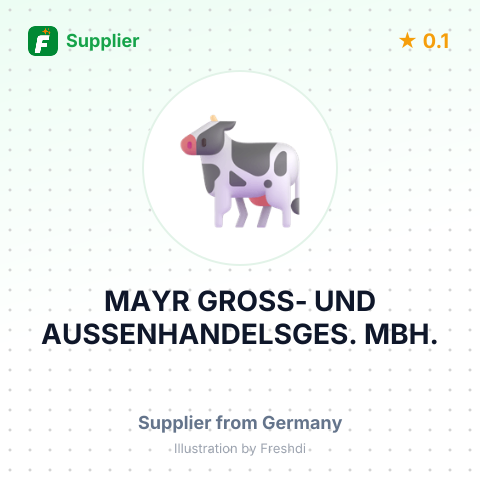 MAYR GROSS- UND AUSSENHANDELSGES. MBH. – summary card, no photo uploaded yet