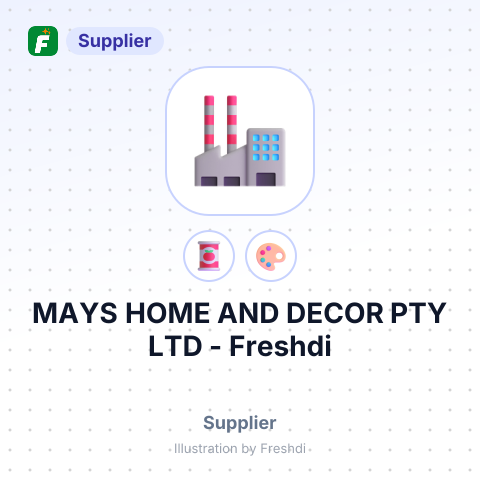 MAYS HOME AND DECOR PTY LTD – summary card, no photo uploaded yet