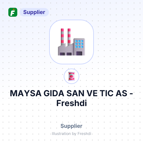 MAYSA GIDA SAN VE TIC AS – summary card, no photo uploaded yet