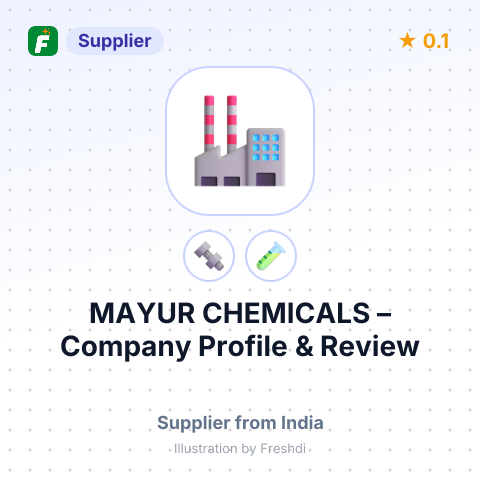 MAYUR CHEMICALS – summary card, no photo uploaded yet
