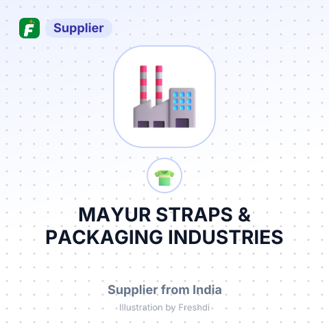 MAYUR STRAPS & PACKAGING INDUSTRIES – summary card, no photo uploaded yet