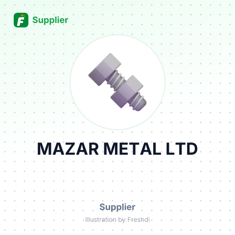MAZAR METAL LTD – summary card, no photo uploaded yet