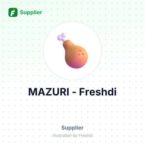 MAZURI – summary card, no photo uploaded yet