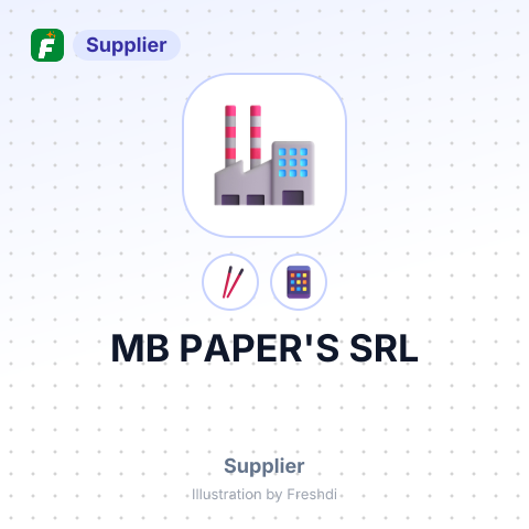 MB PAPER'S SRL – summary card, no photo uploaded yet
