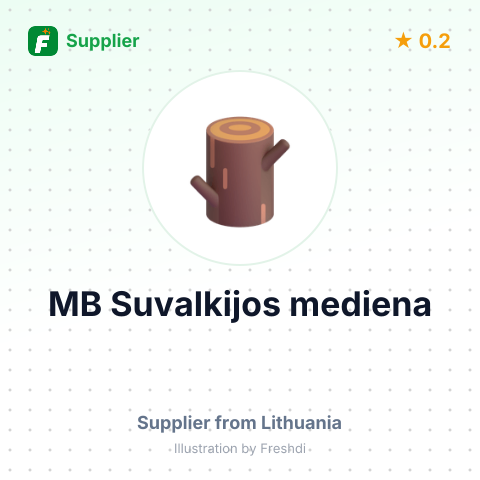 MB Suvalkijos mediena – summary card, no photo uploaded yet