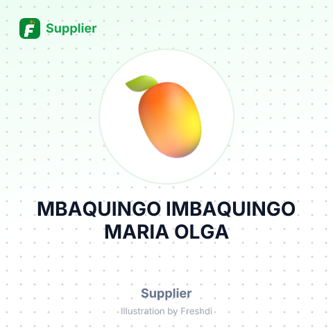 MBAQUINGO IMBAQUINGO MARIA OLGA – summary card, no photo uploaded yet