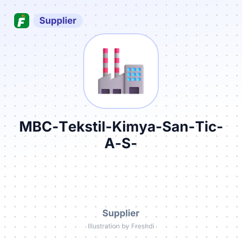 MBC Tekstil Kimya San. Tic.A.S. – summary card, no photo uploaded yet
