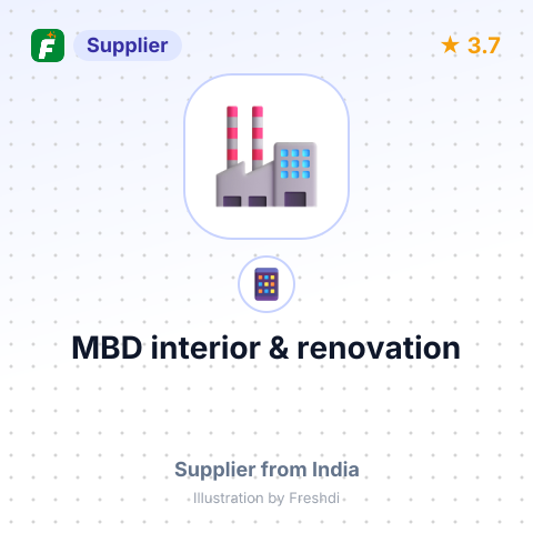MBD interior & renovation – summary card, no photo uploaded yet