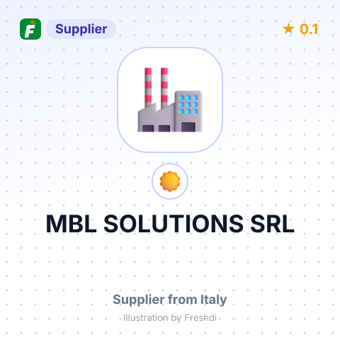 MBL SOLUTIONS SRL – summary card, no photo uploaded yet