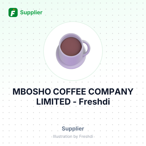 MBOSHO COFFEE COMPANY LIMITED – summary card, no photo uploaded yet