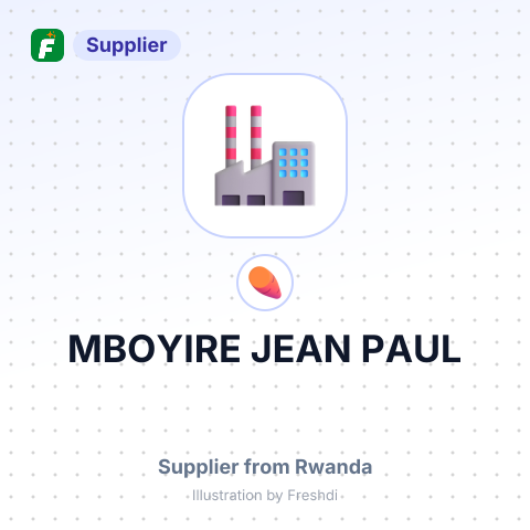 MBOYIRE JEAN PAUL – summary card, no photo uploaded yet