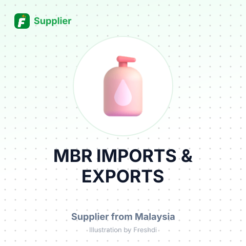 MBR IMPORTS & EXPORTS – summary card, no photo uploaded yet
