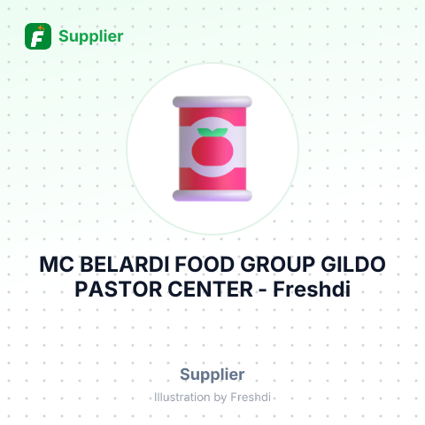 MC BELARDI FOOD GROUP GILDO PASTOR CENTER – summary card, no photo uploaded yet