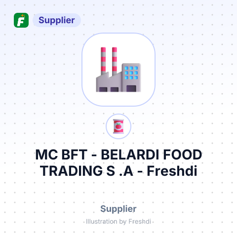MC BFT - BELARDI FOOD TRADING S .A – summary card, no photo uploaded yet