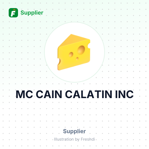 MC CAIN CALATIN INC – summary card, no photo uploaded yet