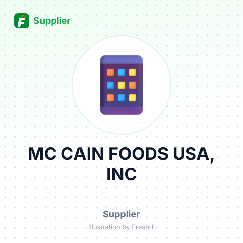 MC CAIN FOODS USA, INC – summary card, no photo uploaded yet