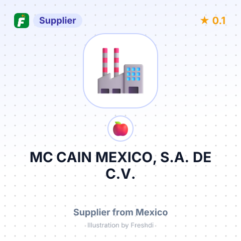 MC CAIN MEXICO, S.A. DE C.V. – summary card, no photo uploaded yet