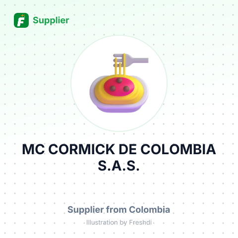 MC CORMICK DE COLOMBIA S.A.S. – summary card, no photo uploaded yet
