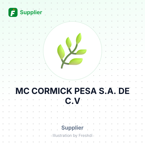 MC CORMICK PESA S.A. DE C.V – summary card, no photo uploaded yet