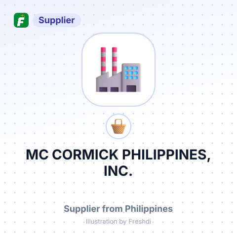 MC CORMICK PHILIPPINES, INC. – summary card, no photo uploaded yet