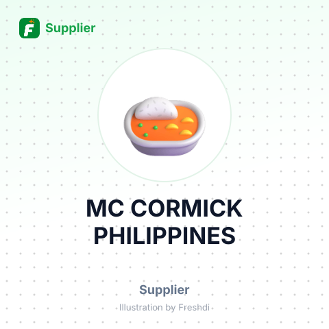 MC CORMICK PHILIPPINES – summary card, no photo uploaded yet