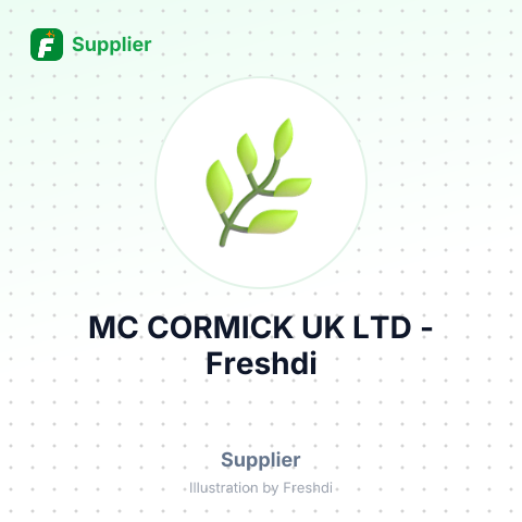 MC CORMICK UK LTD – summary card, no photo uploaded yet