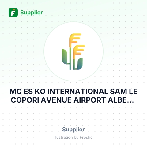 MC ES KO INTERNATIONAL SAM LE COPORI AVENUE AIRPORT ALBERT – summary card, no photo uploaded yet